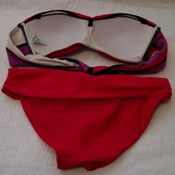 La Vie En Rose Aqua Women's Bikini set & coverup - Picture 3 of 8